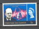 Tristan Da Cunha 1966 SG. 89   1d. Queen Elizabeth II. Churchill Commemoration MNH** - Tristan Da Cunha