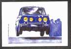 Carte Postale éditée Pour Les 40 Ans De La R8 Gordini - Rally