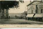 Foug   LPlace De La Gare Et Les Hotels - Foug