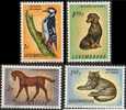 LUXEMBOURG- 1961  -  YVERT 595-598 - PROTECTION DES ANIMAUX / ANIMALS - Unused Stamps