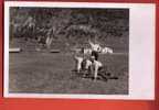 M1030 Carte-Photo-Karte Course à Pied Dans Une Ambiance Champêtre.Pistolet.Non Circulé. - Atletiek