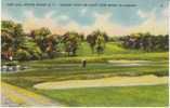 Todt Hill, Staten Island NY, Golf Course, Highest Point On East Coast Of US, On C1940s Vintage Linen Postcard - Staten Island