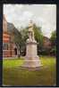 RB 578 - 1908 Postcard Tom Brown's Statue Rugby School Warwickshire - Posted Good Breaston Derbyshire Postmark - Otros & Sin Clasificación