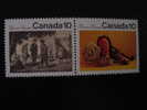 CANADA  1974  SC  570/71   PACIFIC COAST  INDIANS     MNH **               (040803) - Neufs