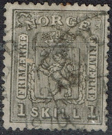 Norvège - 1867 - Yvert & Tellier N° 11 Oblitéré - Gebraucht