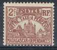 Lote 4 Sellos Madagascar, Colonia Francesa, Num 28, 67 Y Taxe 8, 31 */º - Postage Due