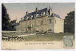 SUCY  EN  BRIE--env 1905-06---Chateau Montaleau--carte Colorisée  éd Buisson - Sucy En Brie