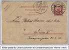 Levant Autiche Austria Turquie Ottoman Turkey Entier Constantinople I 1905 Lettre Cover Ganszache - Oostenrijkse Levant