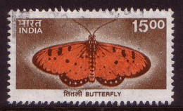 ⭐2000 - India National Heritage Definitive BUTTERFLY - 15r Stamp FU⭐ - Gebruikt