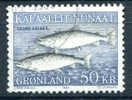 Greenland 1983. 50 Kroner. Flaked Salmon - Used Stamps