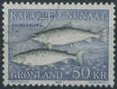 Greenland 1983. 50 Kroner. Flaked Salmon - Gebraucht