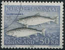 Greenland 1983. 50 Kroner. Flaked Salmon - Gebruikt