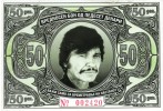 Macedonia-Makedonija,Mazedonien,Macedoine 50 Denar (ND) Charles Bronson,as Scan - Macedonia Del Nord