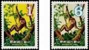 1979 Chinese New Year Zodiac Stamps  - Monkey Forest 1980 - Nouvel An Chinois