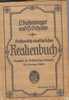 Realienbuch, Ausgabe Für Evangelische Schulen, 1915 - Christianism