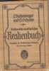 Realienbuch, Ausgabe Für Evangelische Schulen, 1915 - Christentum
