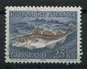 Greenland 1981. 25 Kroner. Cod - Used Stamps