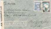 Carta Aerea BUENOS AIRES (argentina) 1942. Censor Mark - Lettres & Documents