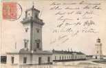 Postal Sainte ADRESSE (Seine Inferieur) 1904. Phare De La Heve. L'Havre - 1903-60 Semeuse Lignée