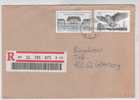 Sweden Registered Cover With 2 High Valued Stamps 21-6-1995 - Lettres & Documents