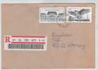 Sweden Registered Cover With 2 High Valued Stamps 21-6-1995 - Briefe U. Dokumente