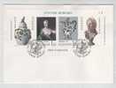 Sweden FDC Souvenier Sheet Swedish Rokoko 6-10-1979 - FDC