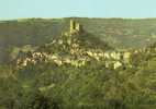 Najac Le Village Dominé Par Le Château (XIIIe Siècle) Carte Dans L'état 12 - Najac