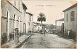 24-Guelma-Algerie Francaise-Rue Medjez Amar-Animé-v.1908 X Paris-Timbre 5c. France. - Guelma