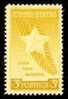 1948 USA Golden Star & Palm Branch Stamp Sc#969 Mother Armed Force Military - Astronomy