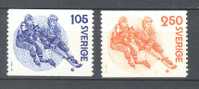 Sweden 1979 Mi. 1053-54 Bandy MNH** - Unused Stamps