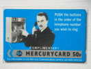 N°249. Complementary Card. Tel.: 0800 - Mercury Communications & Paytelco