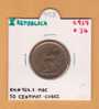 II REPUBLICA  50  CENTIMOS  COBRE  KM#754.1          1.937 #34     MBC/VF      DL-9128 - 50 Centiemos