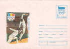 Olympic Games Barcelona,ESCRIME FENCING 1992 Entier Postaux Postal Stationery, Cover - Romania - Escrime