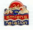Rare Pin´s 24 Heures D'Amiens ( Année 1990) - Swimming