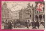 BELGIQUE BRUXELLES GRAND'PLACE LE MARCHE AUX FLEURS BELLE CARTE - Marchés