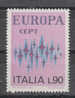 Italia   -  1972.  Europa Cept .  Il Valore 90 £.  Perfetto, Buona Centratura - 1972