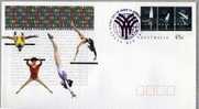 Australia 1994 World Gymnastic Championships PSE  First Day - Postal Stationery