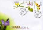 FDC Taiwan 2006 Native Flowers Stamps Flower Wetland Plant Flora - FDC