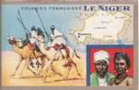 LE NIGER COLONIES FRANCAISES (CARTE PUBLICITE LION NOIR) - Niger