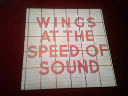 WINGS  °°  AT THE SPEED OF SOUND - Other - English Music