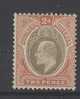 Southern Nigeria 1905 2d Multiple Crown CA MLH(*)------- - Nigeria (...-1960)