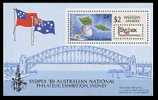 (019) Samoa  Sydpex Sheet / Bf / Bloc Pont / Bridge / Flags / Satellite Station ** / Mnh  Michel BL 23 - Samoa