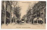 FRANCE - NICE, Avenue De La Gare, 1908 - Straßenverkehr - Auto, Bus, Tram