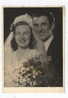 MARRIAGE / WEDDING - Bride, Mariée & Groom, Real Photo, 1948 - Hochzeiten