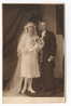 MARRIAGE / WEDDING - Bride, Mariée & Groom, Real Photo, Atelier Remenyi, Subotica (Serbia), 1927 - Noces