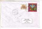 GOOD POLAND Postal Cover To ESTONIA 2001 - Good Stamped: Christmas - Cartas & Documentos