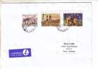 GOOD POLAND Postal Cover To ESTONIA 2001 - Good Stamped: Millenium - Lettres & Documents