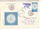 GOOD ROMANIA Postal Cover To ESTONIA 2005 - Good Stamped: Airplane - Brieven En Documenten