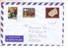 GOOD GREECE Postal Cover To ESTONIA 2003 - Good Stamped: Dance / Costumes - Covers & Documents