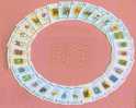 2010 Taiwan Rep China:Poker Of Chinese 12 Zodiac Stamps Tiger Rat Ox Rabbit Snake Horse Ram Monkey Dog Rooster Boar - Año Nuevo Chino